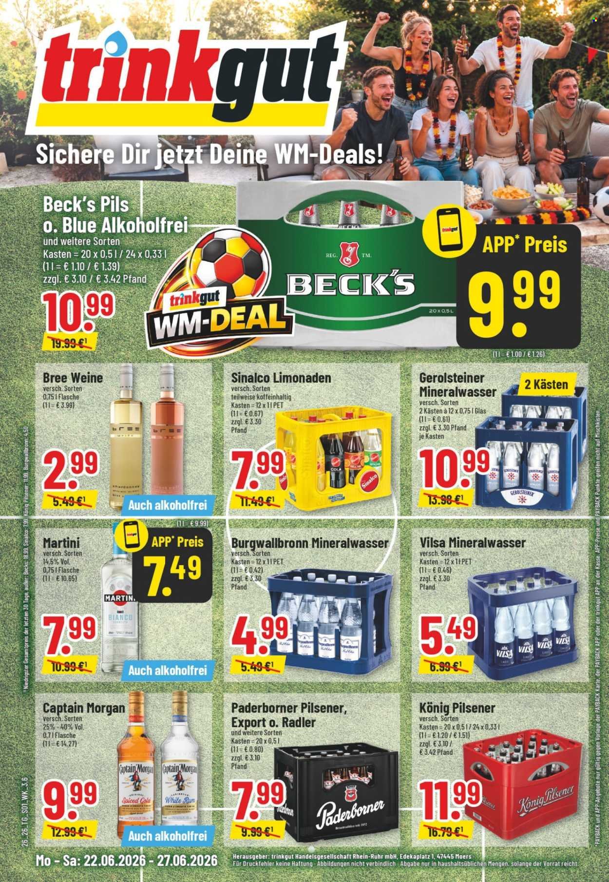 TRINKGUT Prospekt - Ab Montag 22.06.2026