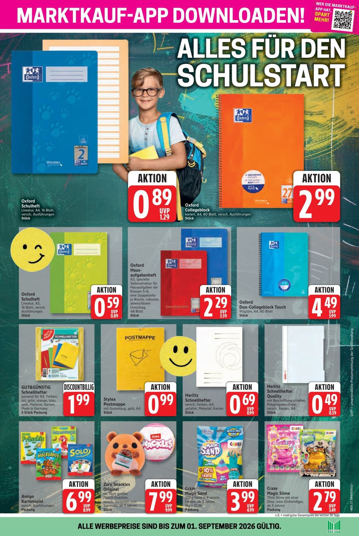 MARKTKAUF Prospekt - Ab Montag 13.07.2026