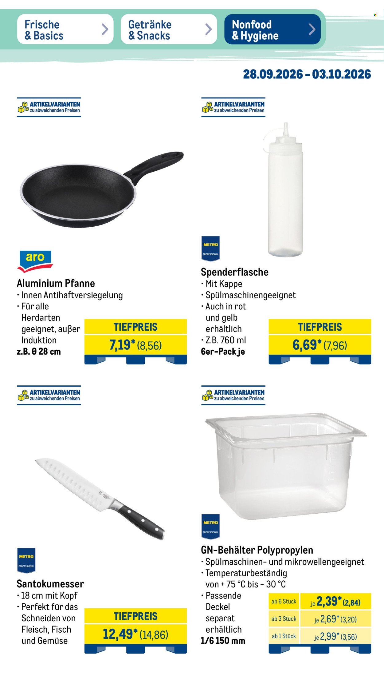 METRO Prospekt - NonFood-Angebote