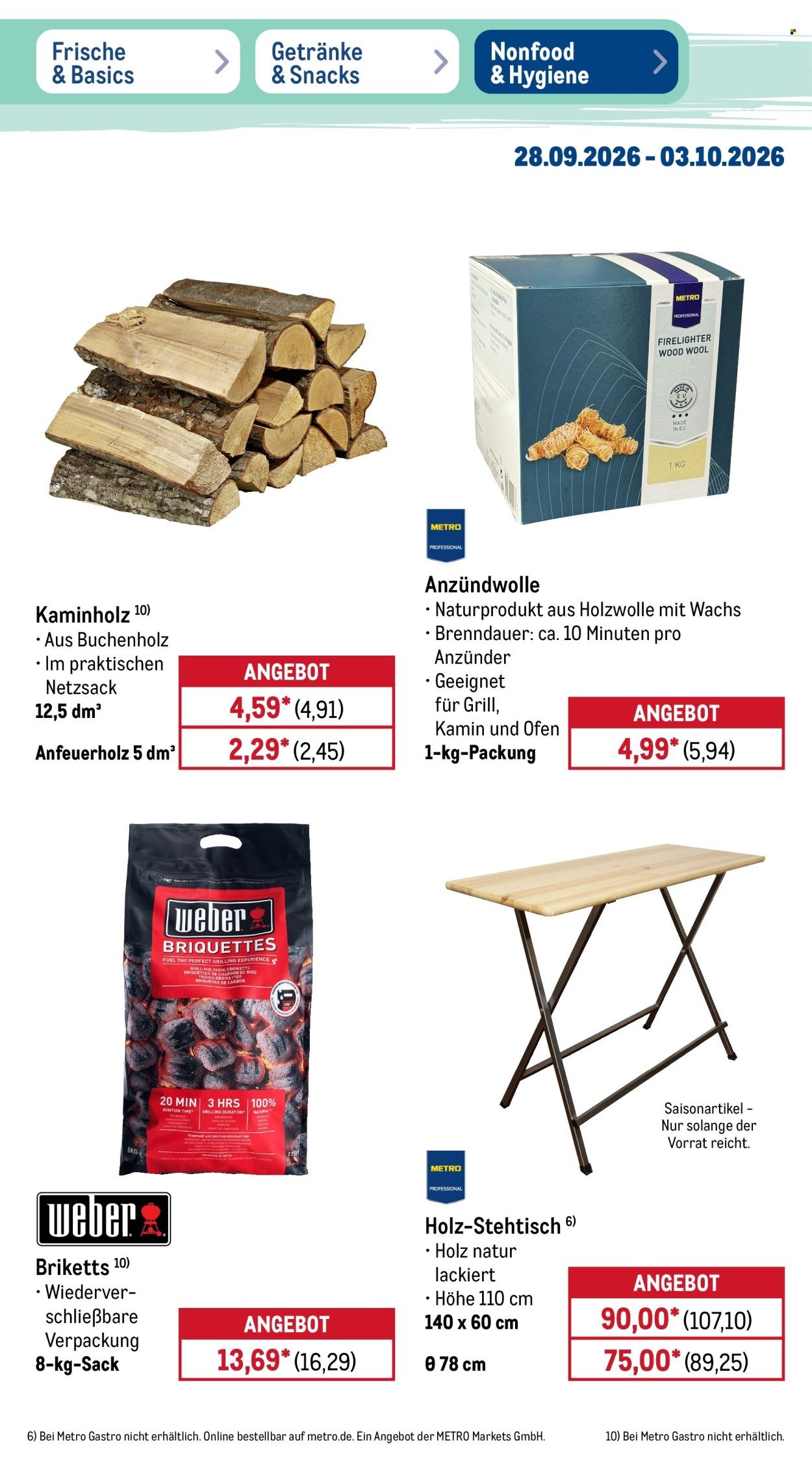 METRO Prospekt - NonFood-Angebote