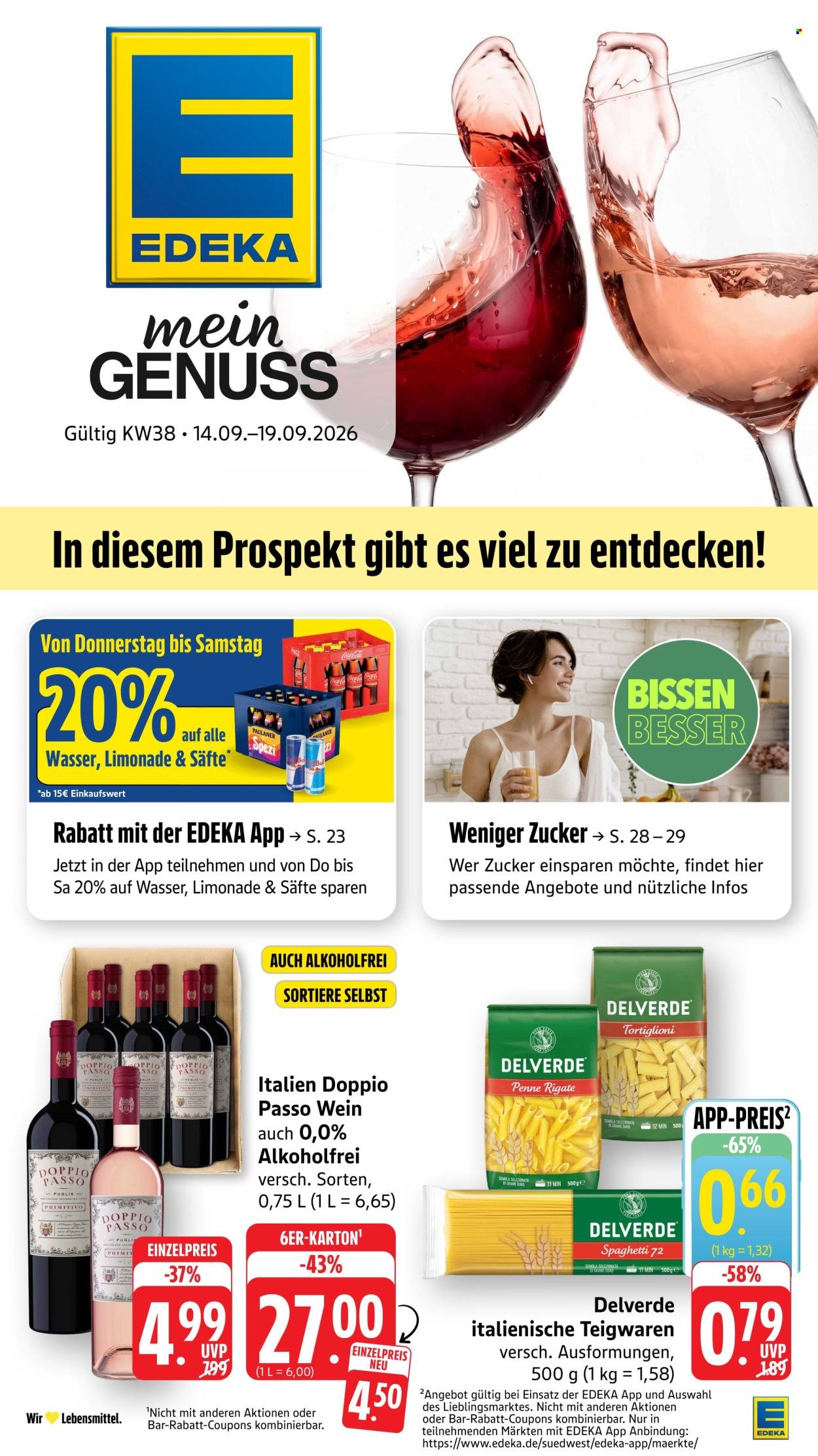 EDEKA Prospekt - Ab Montag 14.09.2026