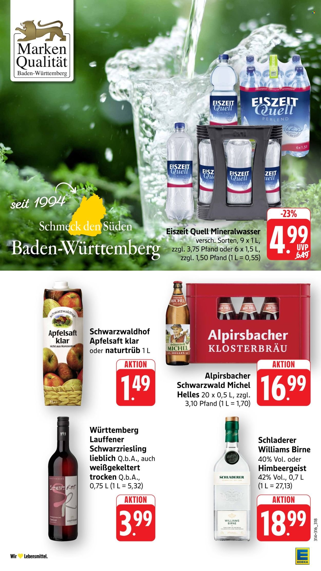EDEKA Prospekt - Ab Montag 14.09.2026