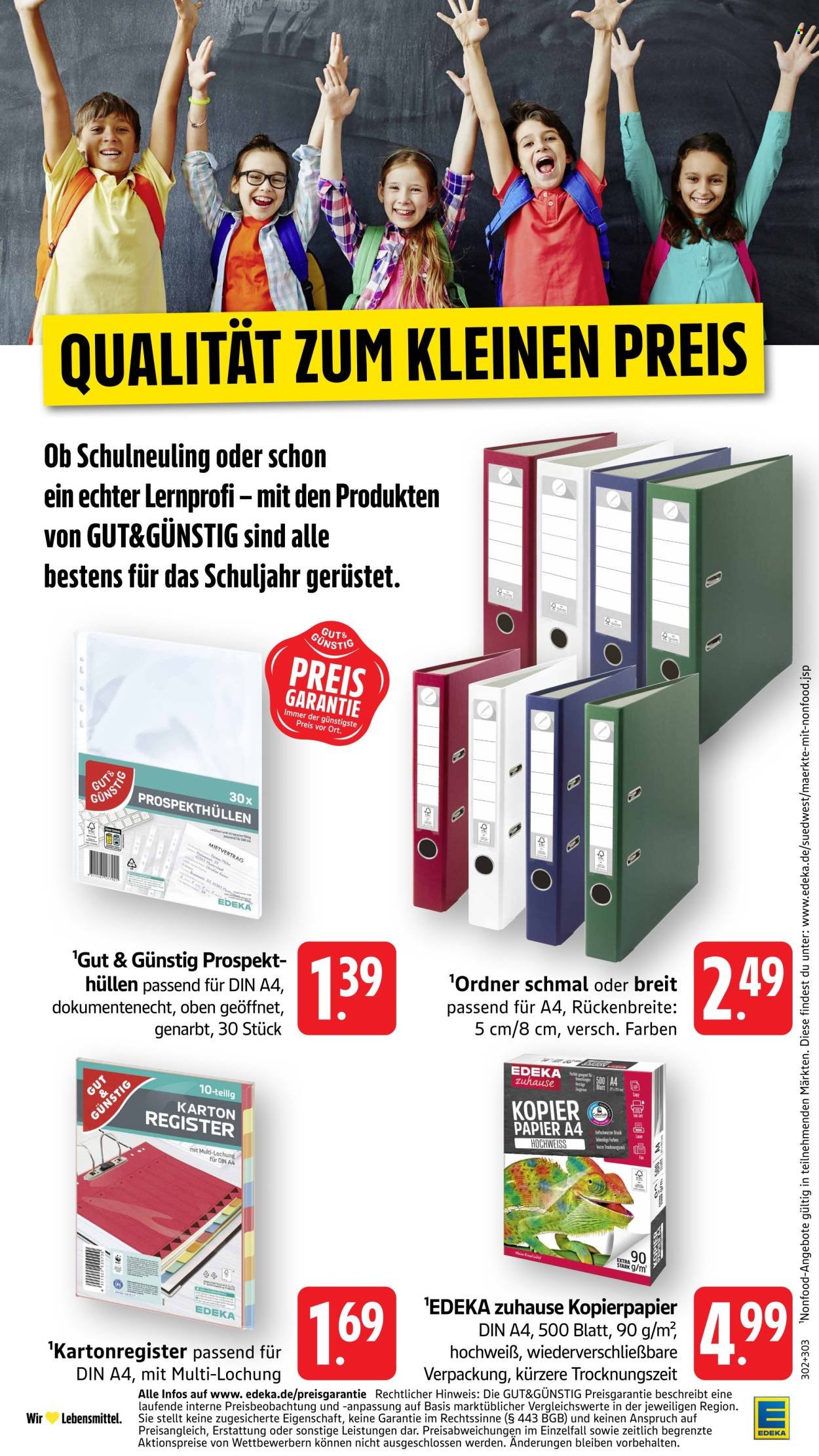 EDEKA Prospekt - Ab Montag 14.09.2026