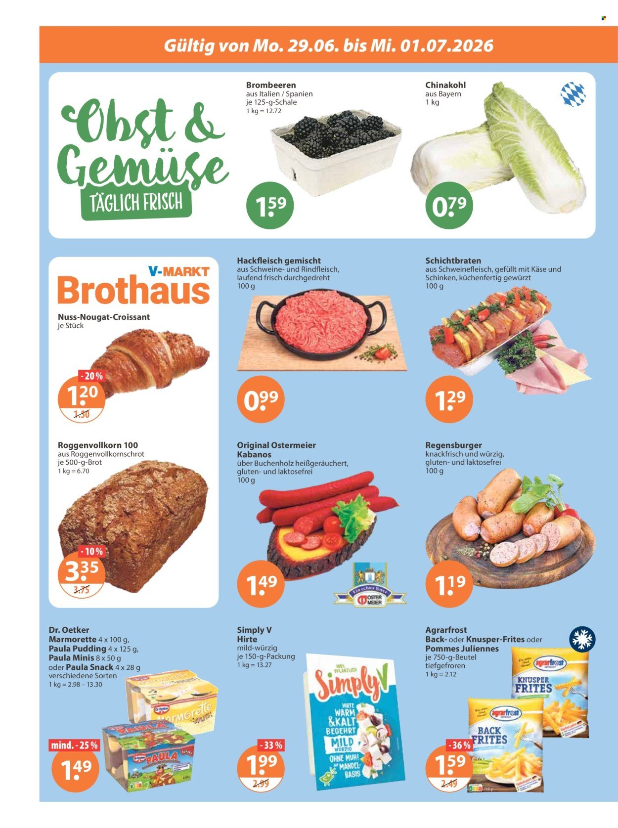 V-MARKT Prospekt - Ab Montag 29.06.2026
