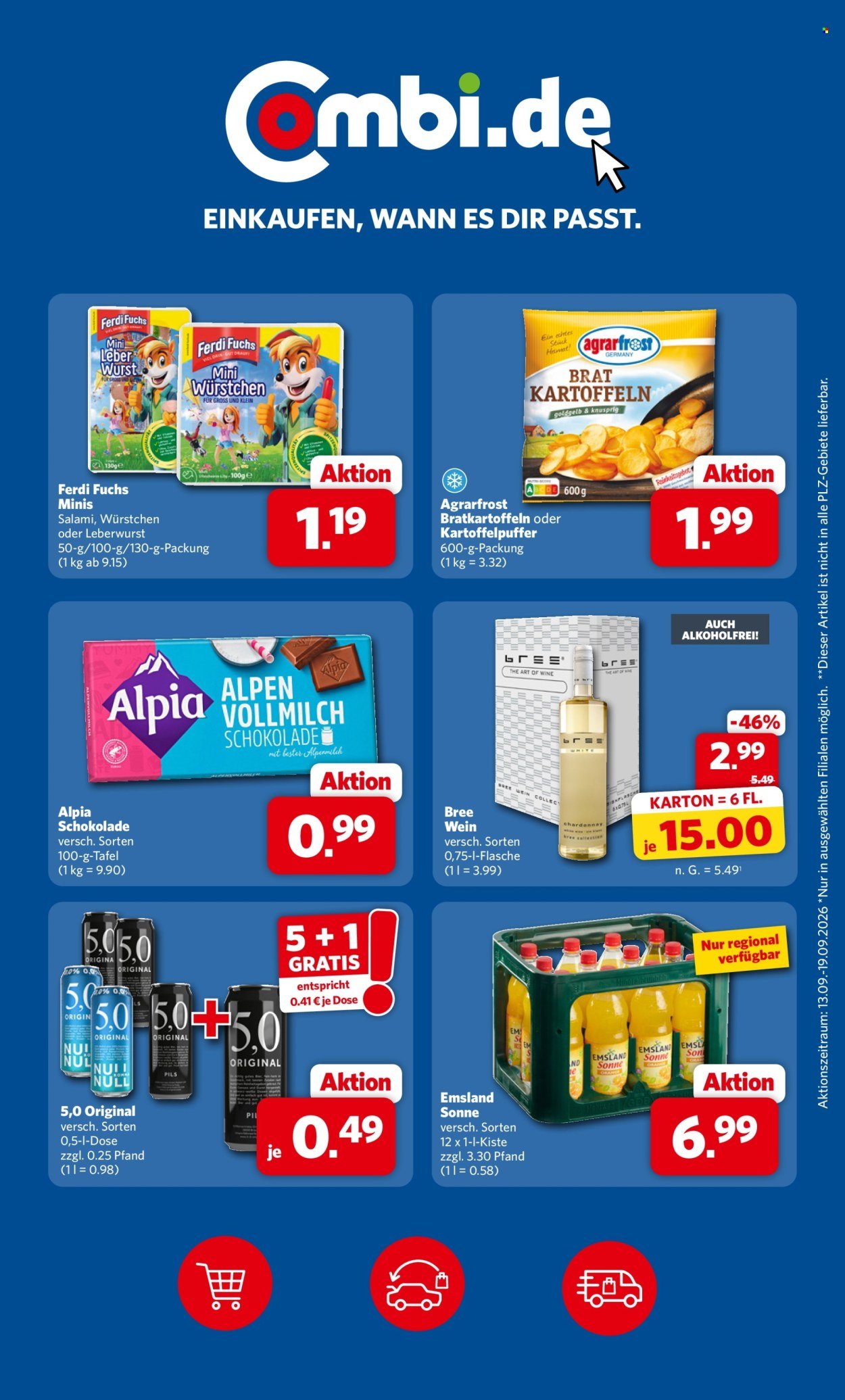 COMBI Prospekt - Ab Sonntag 13.09.2026
