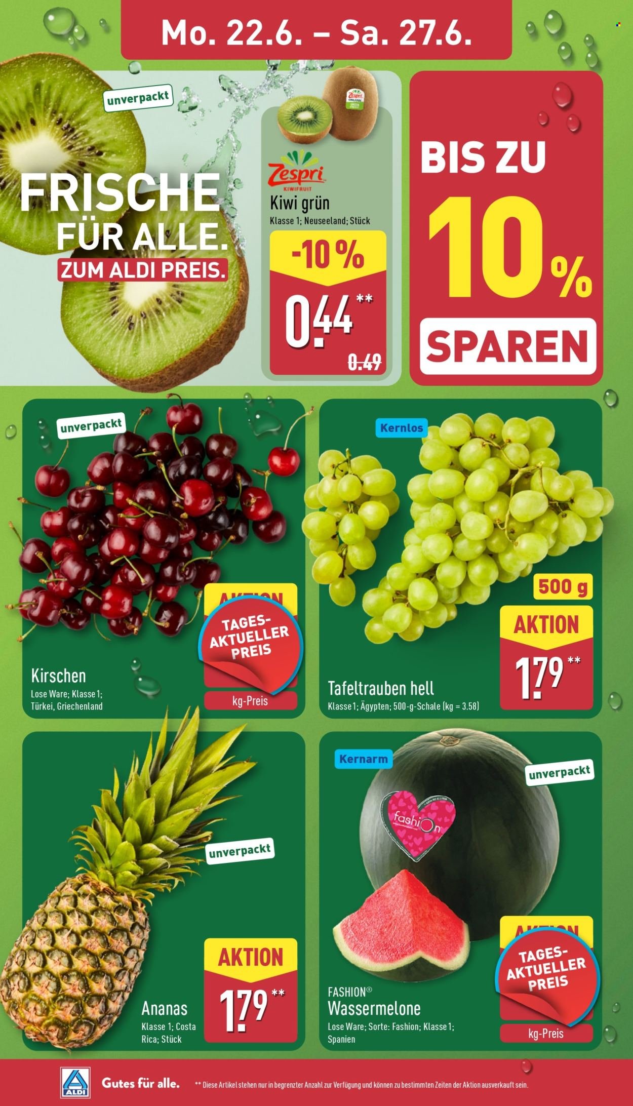 ALDI NORD Prospekt - Ab Montag 22.06.2026