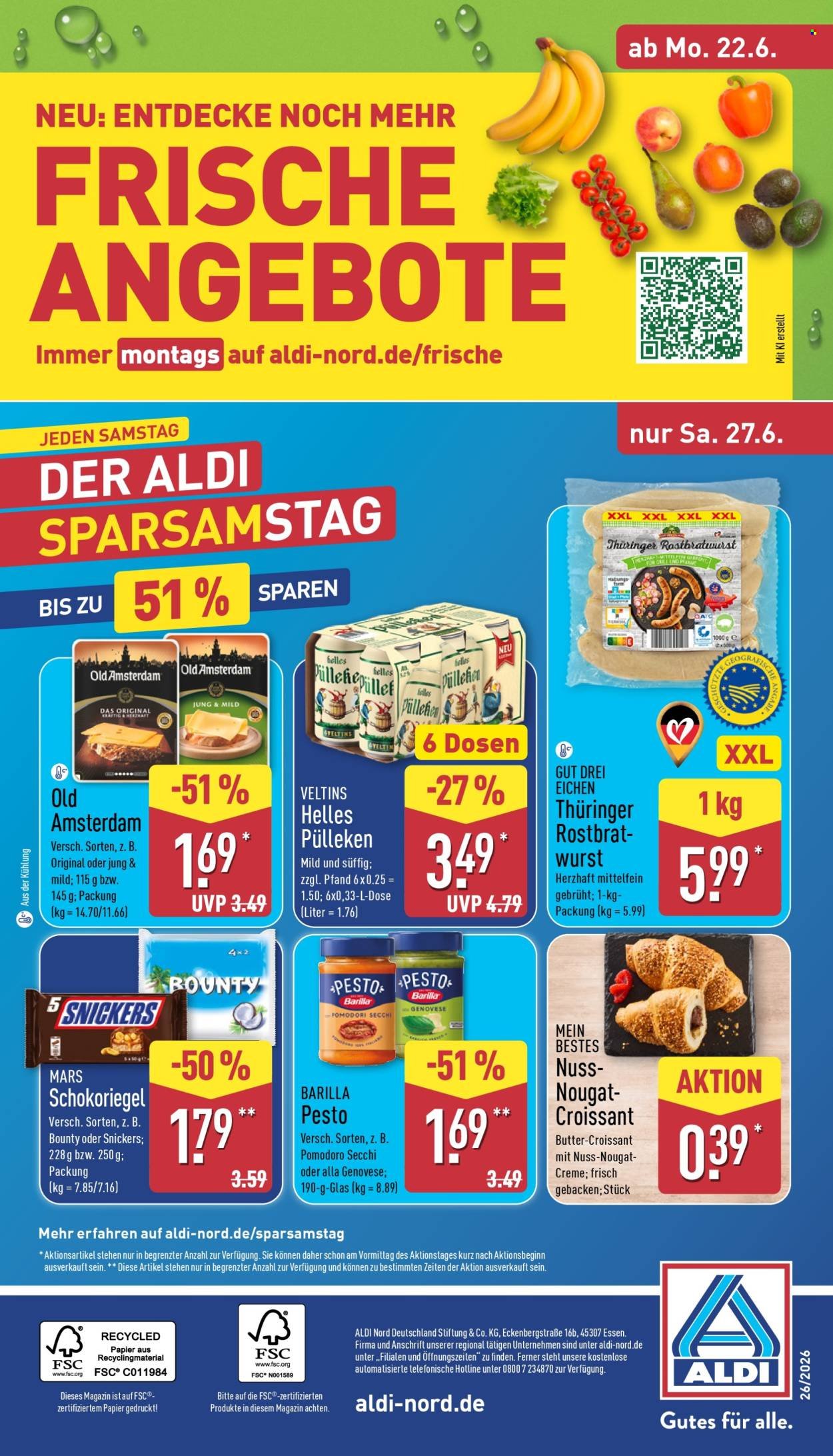 ALDI NORD Prospekt - Ab Montag 22.06.2026
