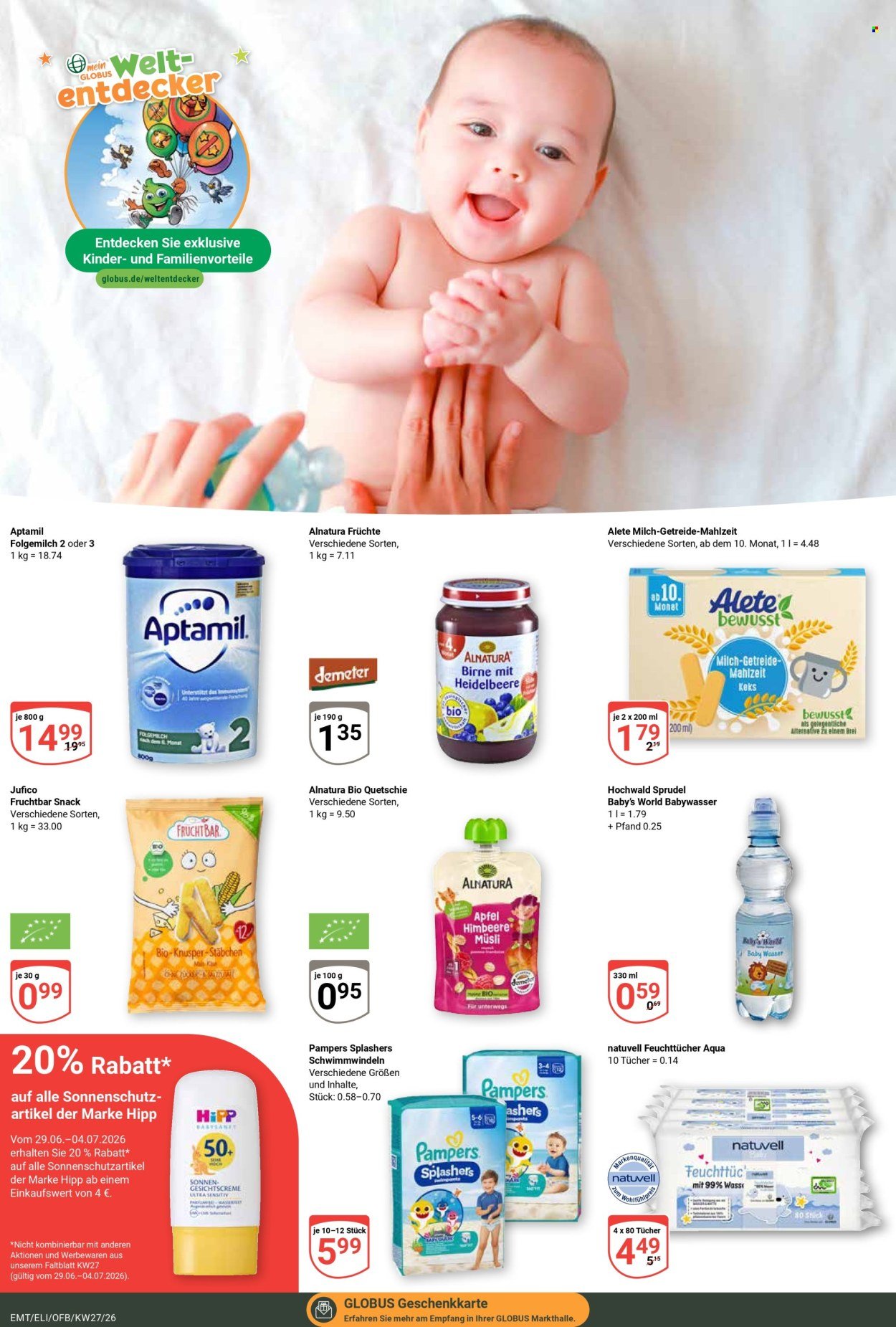 GLOBUS Prospekt - Ab Montag 29.06.2026