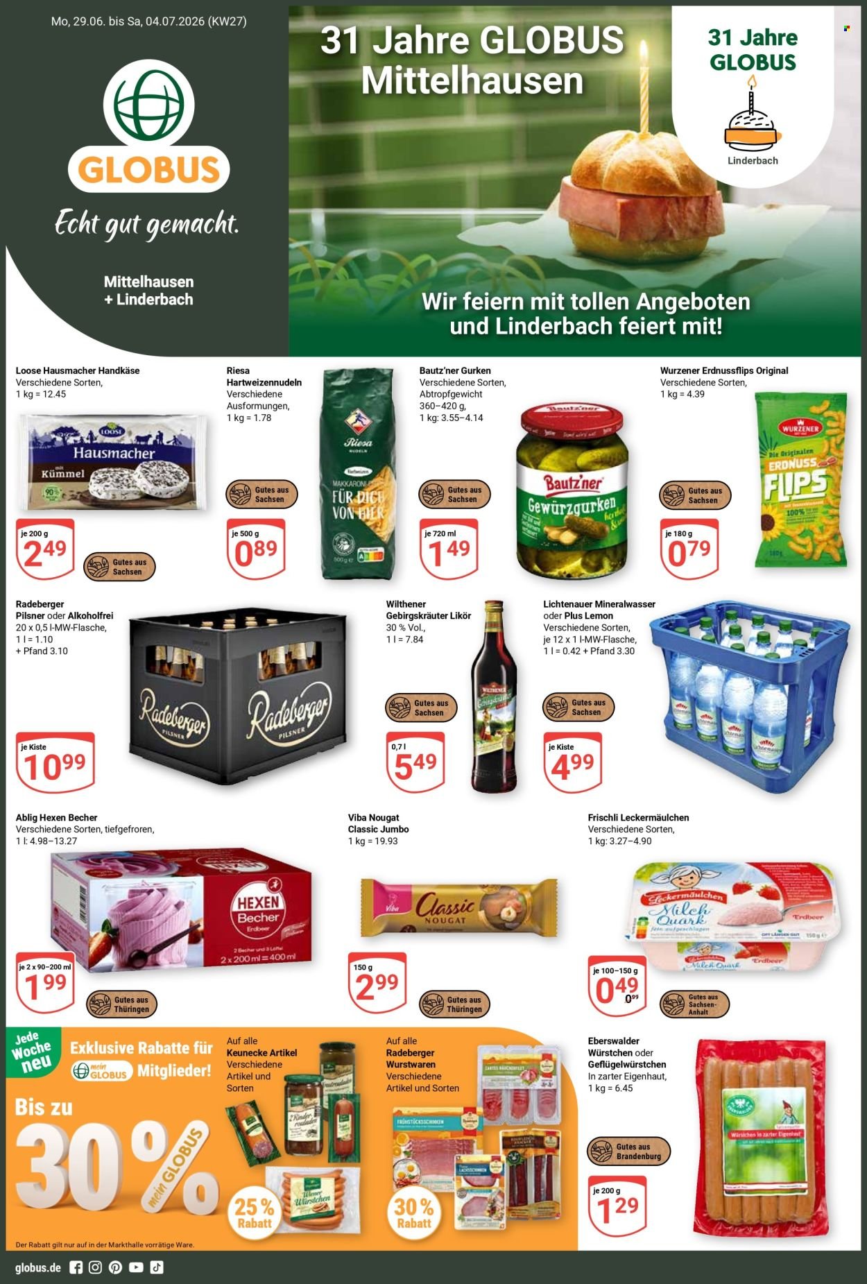 GLOBUS Prospekt - Ab Montag 29.06.2026