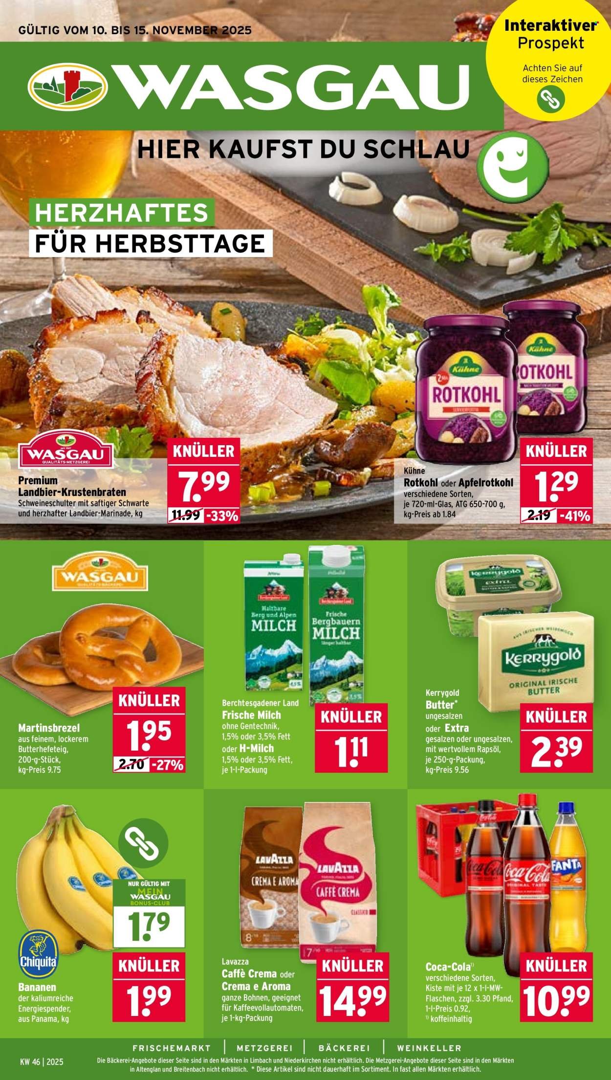 WASGAU Prospekt - Ab Montag 10.11.2025