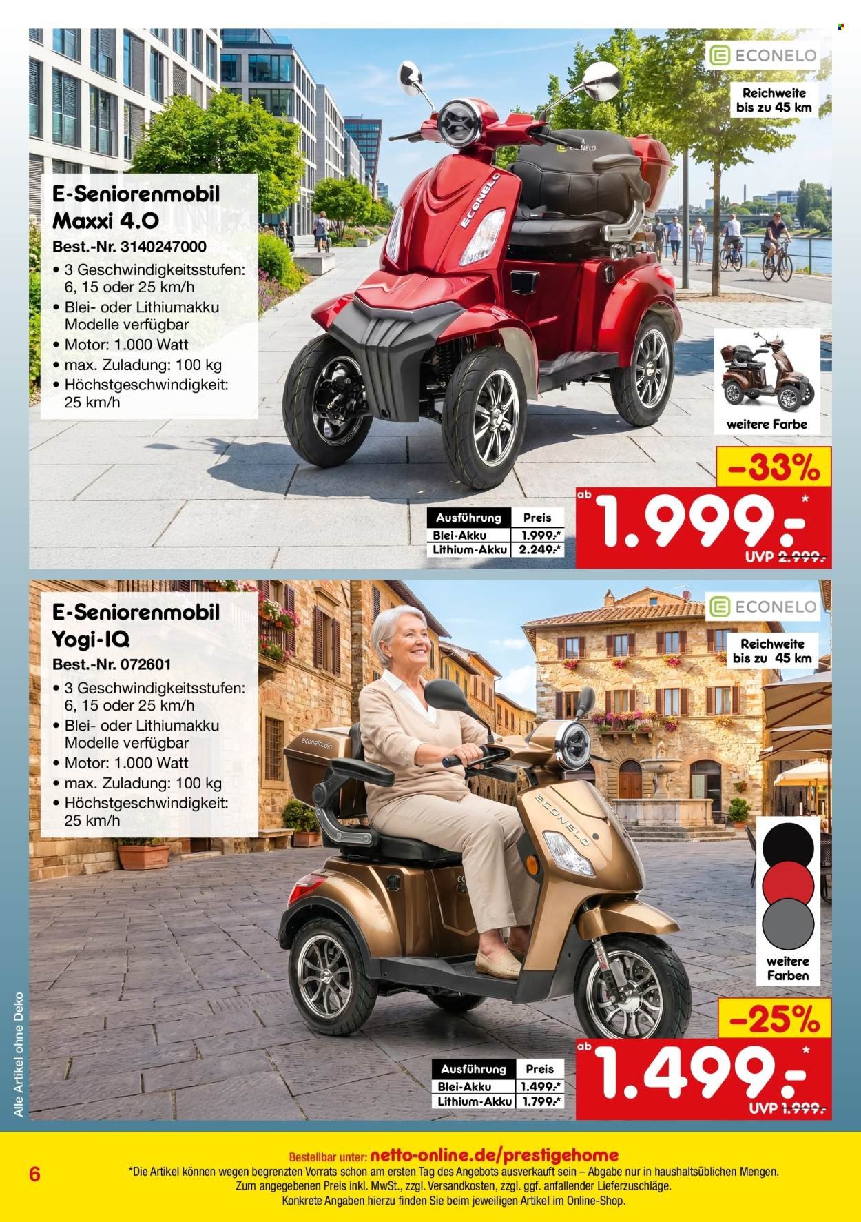 NETTO MARKEN-DISCOUNT Prospekt - Online-Sonderangebote Sommerdeals