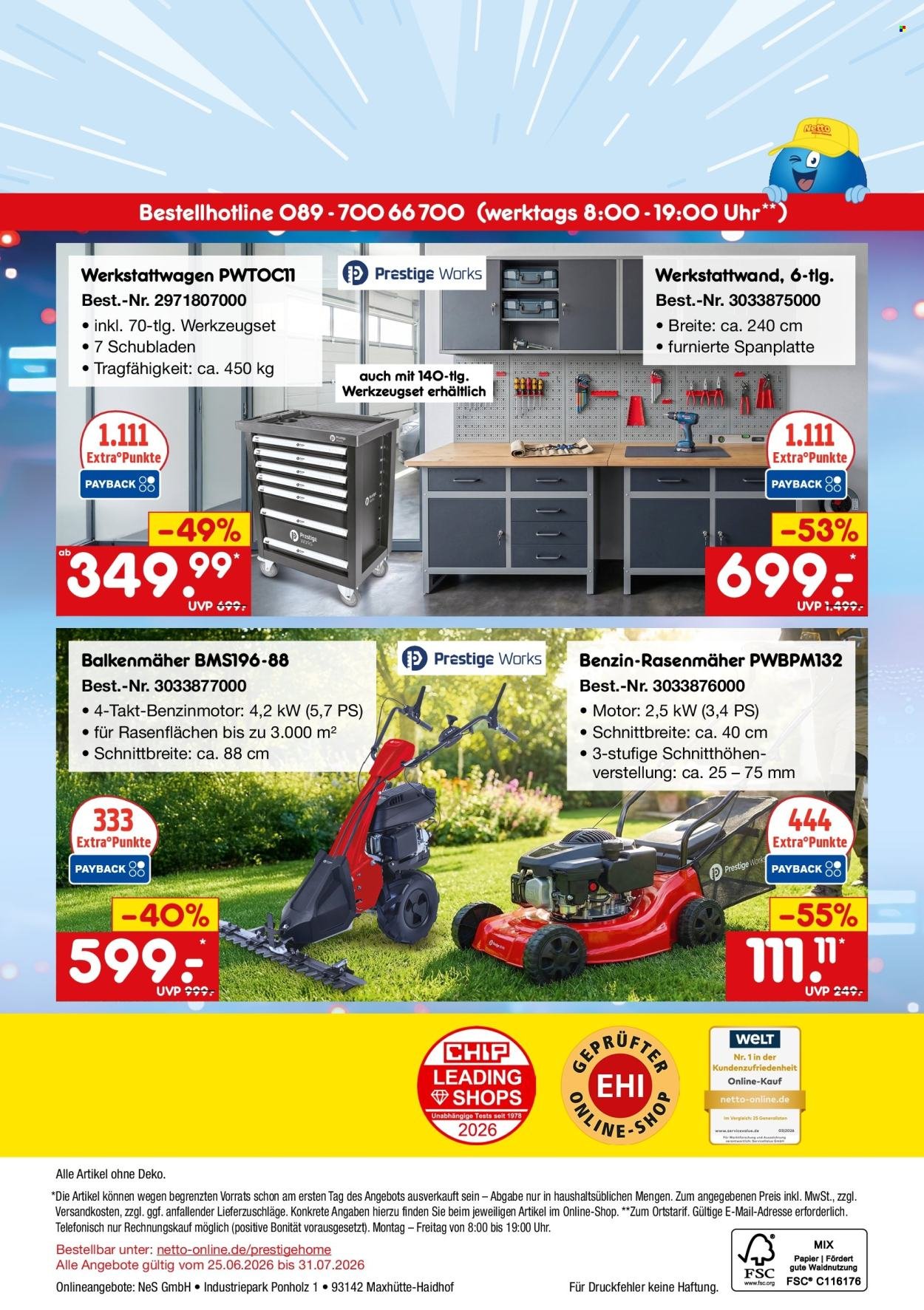 NETTO MARKEN-DISCOUNT Prospekt - Online-Sonderangebote Sommerdeals