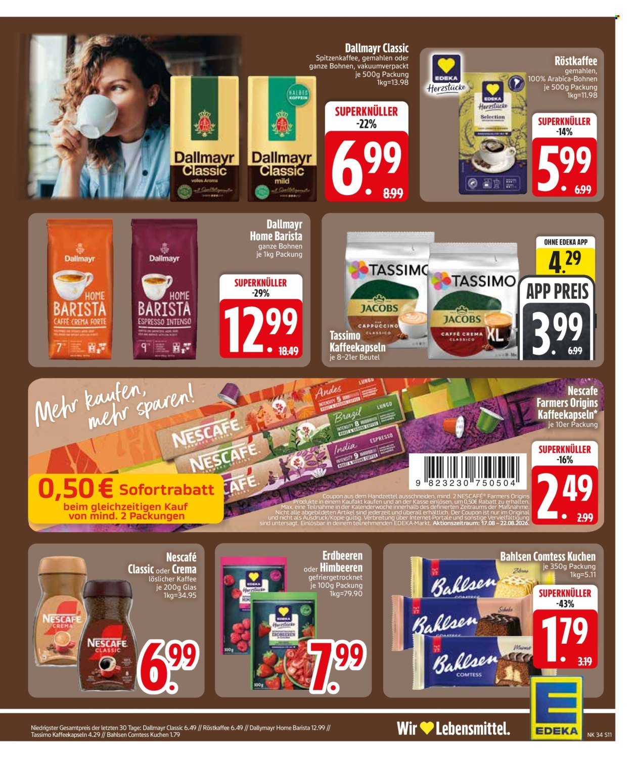 EDEKA Prospekt - Ab Montag 17.08.2026
