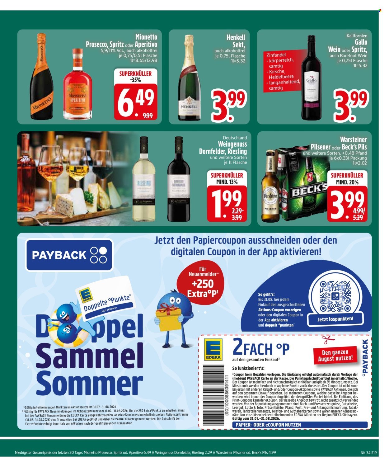 EDEKA Prospekt - Ab Montag 17.08.2026