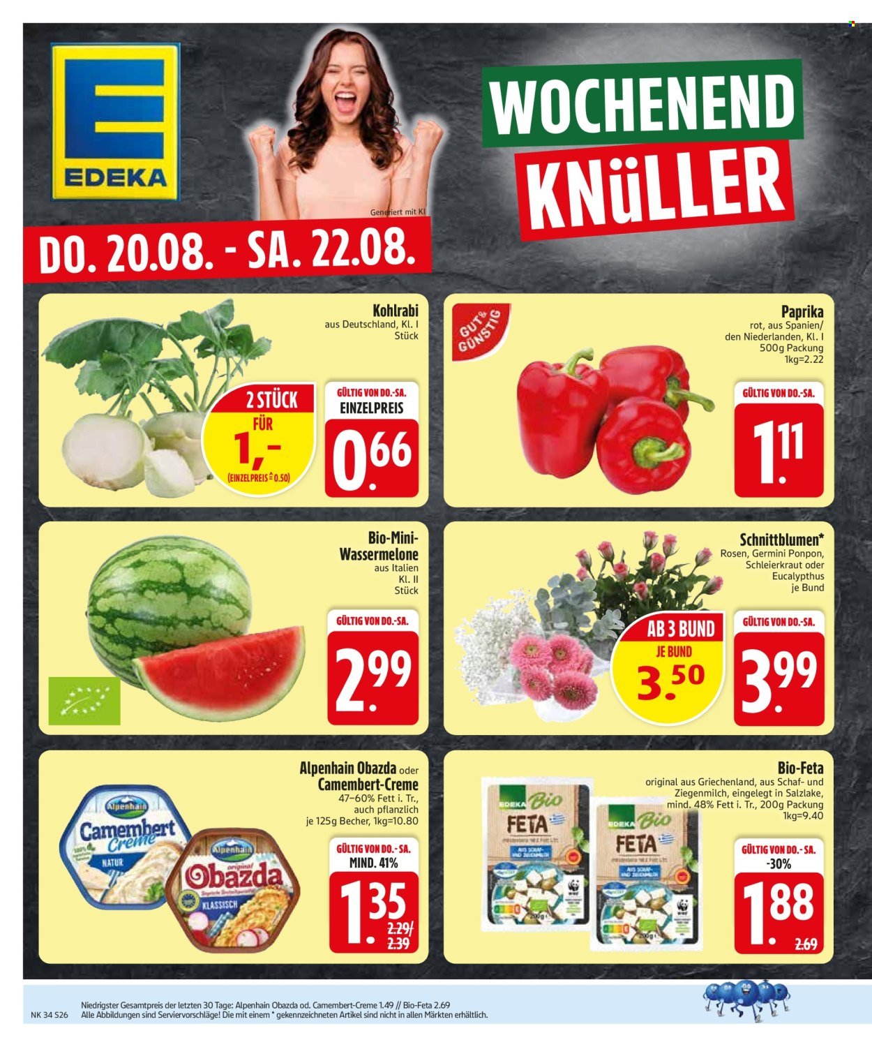 EDEKA Prospekt - Ab Montag 17.08.2026