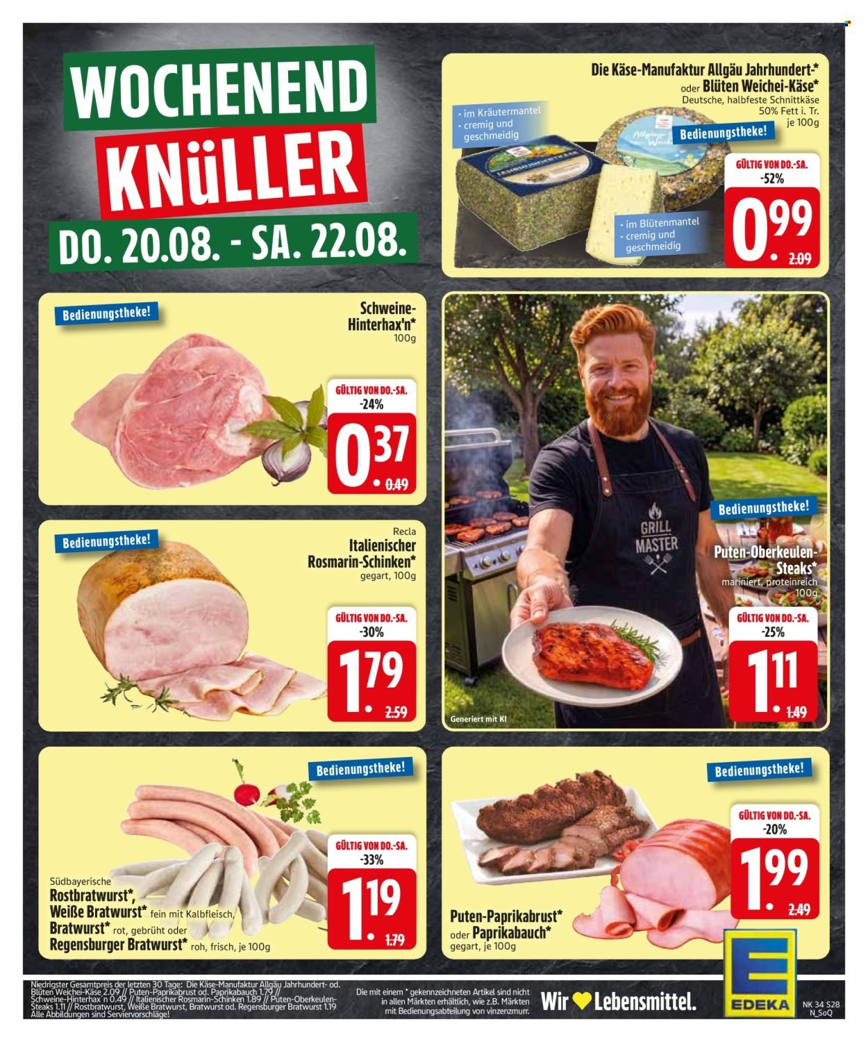 EDEKA Prospekt - Ab Montag 17.08.2026