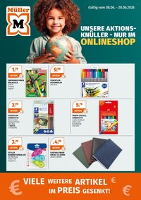 MÜLLER Prospekt - Ordnung pur: Für den besten Schulstart 2026!