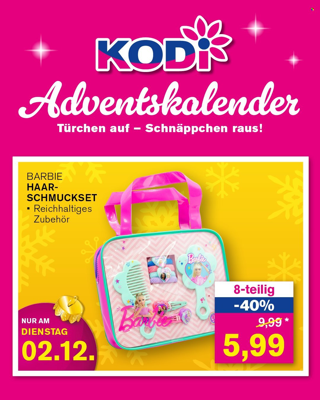 KODI Prospekt - Ab Montag 1.12.2025