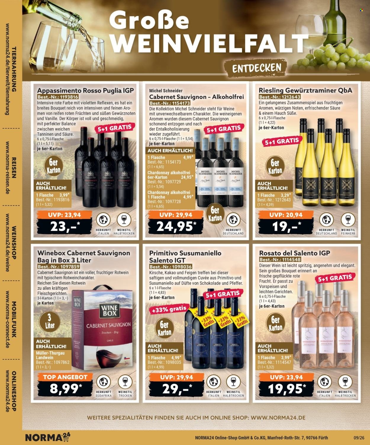NORMA Prospekt - Bestellmagazin