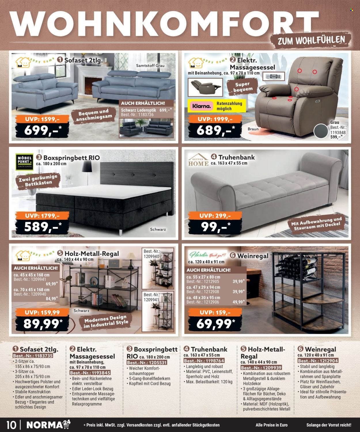 NORMA Prospekt - Bestellmagazin