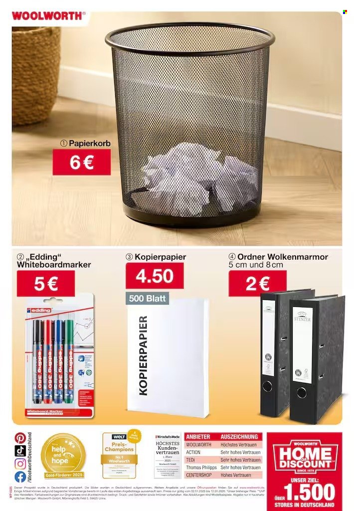 WOOLWORTH Prospekt - Ab Freitag 2.01.2026