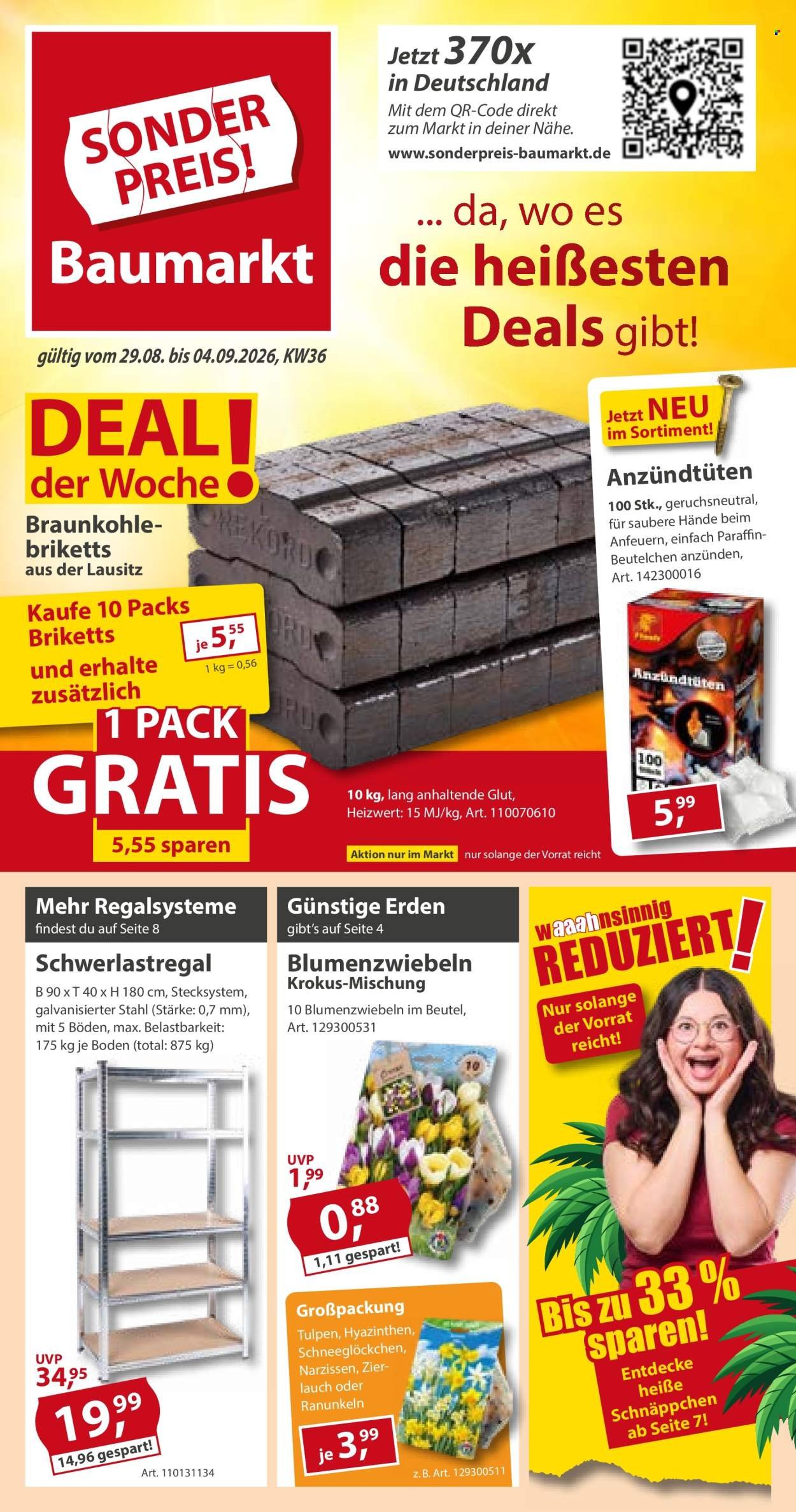 SONDERPREIS-BAUMARKT Prospekt - Ab Samstag 29.08.2026