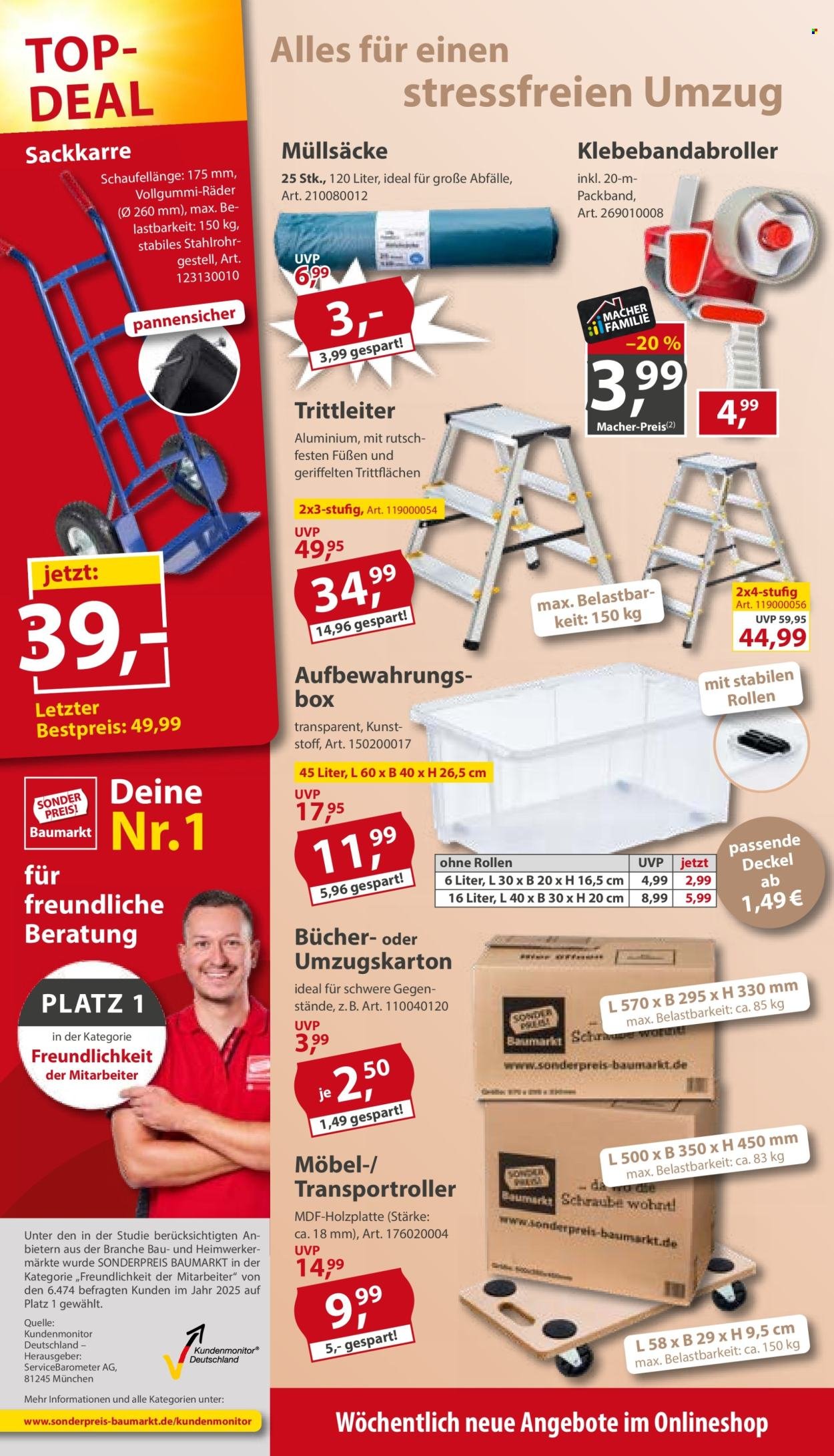 SONDERPREIS-BAUMARKT Prospekt - Ab Samstag 29.08.2026