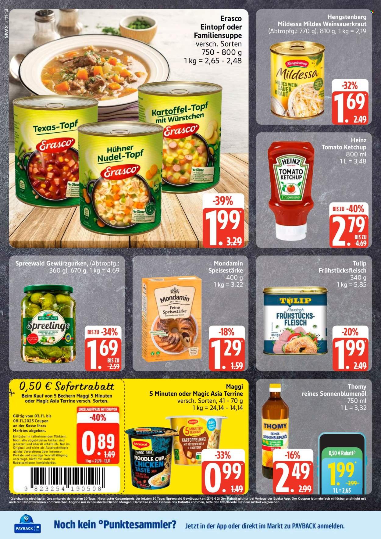 EDEKA Prospekt - Ab Montag 3.11.2025