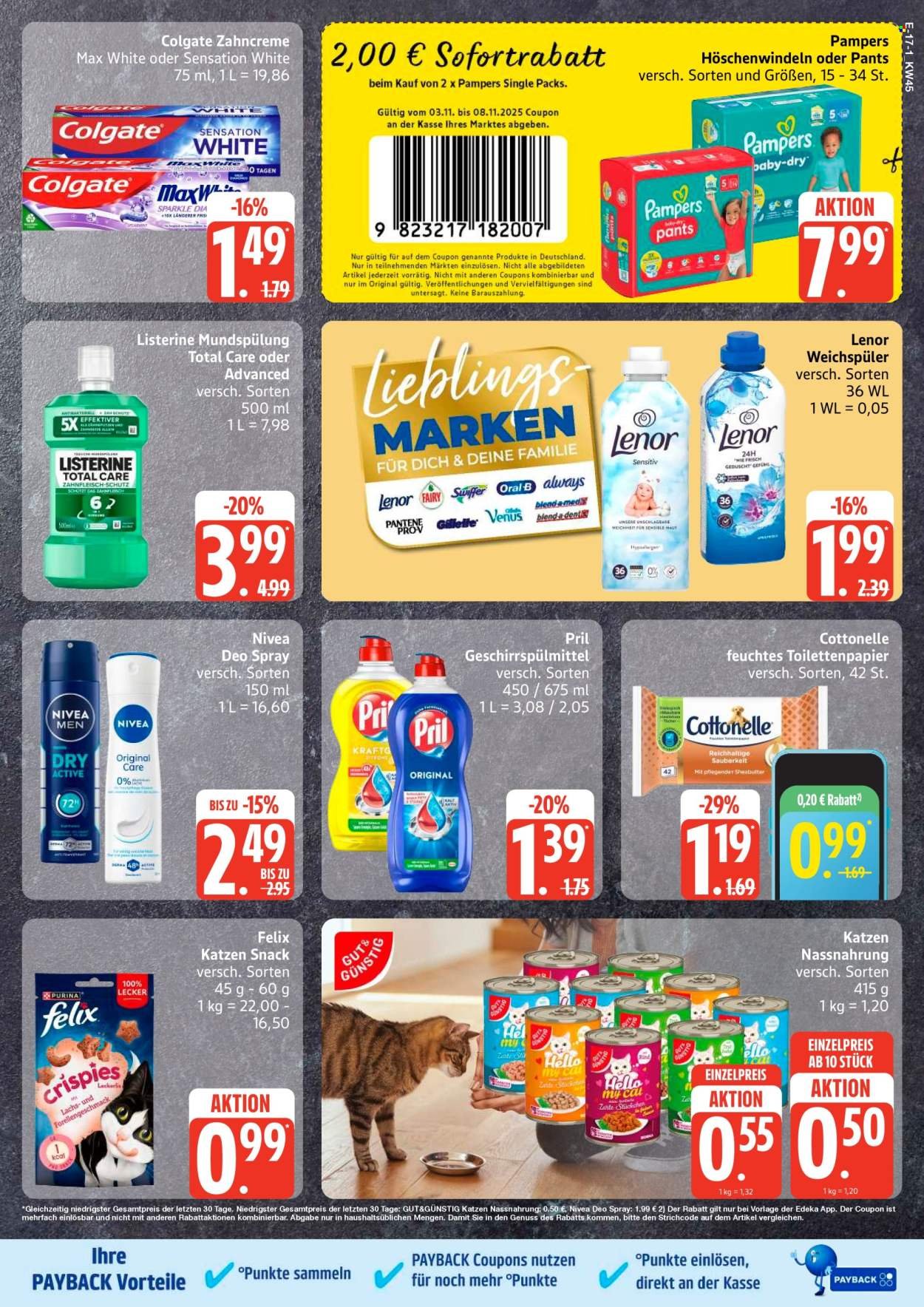 EDEKA Prospekt - Ab Montag 3.11.2025