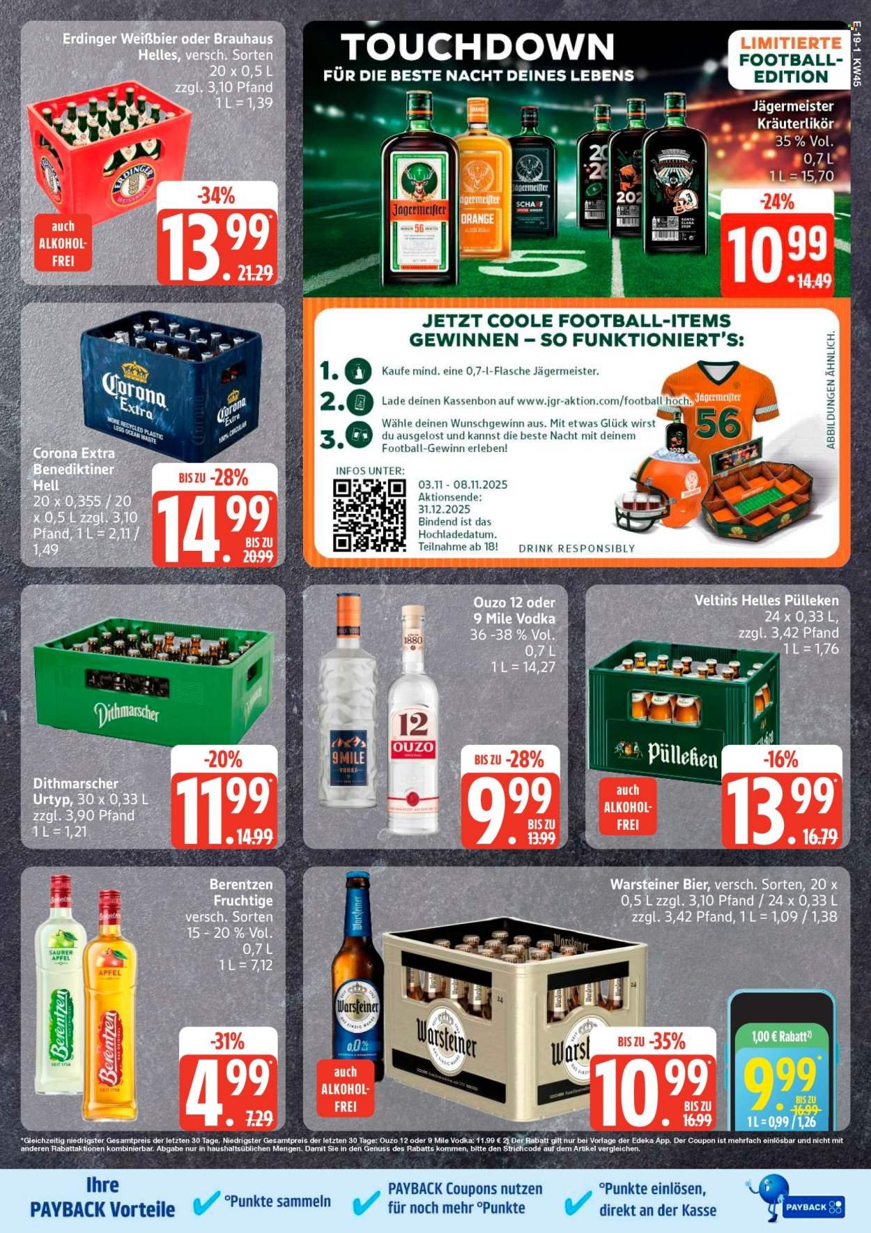 EDEKA Prospekt - Ab Montag 3.11.2025