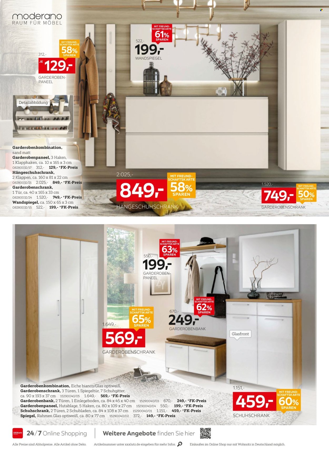 XXXLUTZ Prospekt - Red Shopping Week!