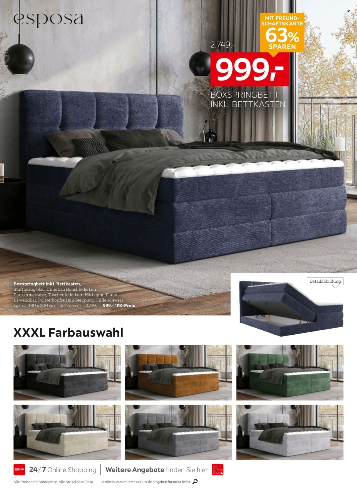XXXLUTZ Prospekt - Red Shopping Week!