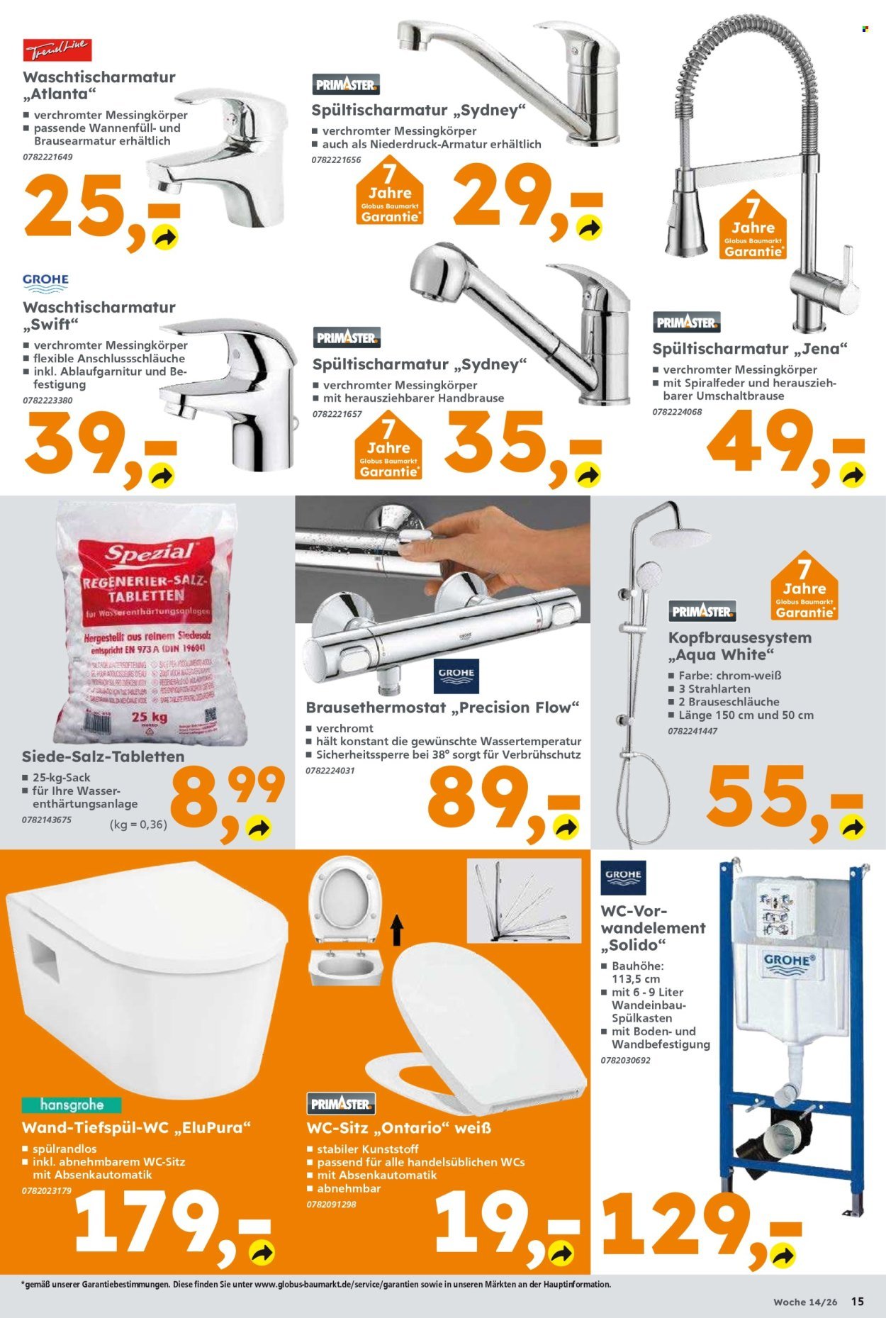 GLOBUS BAUMARKT Prospekt - Ab Montag 30.03.2026