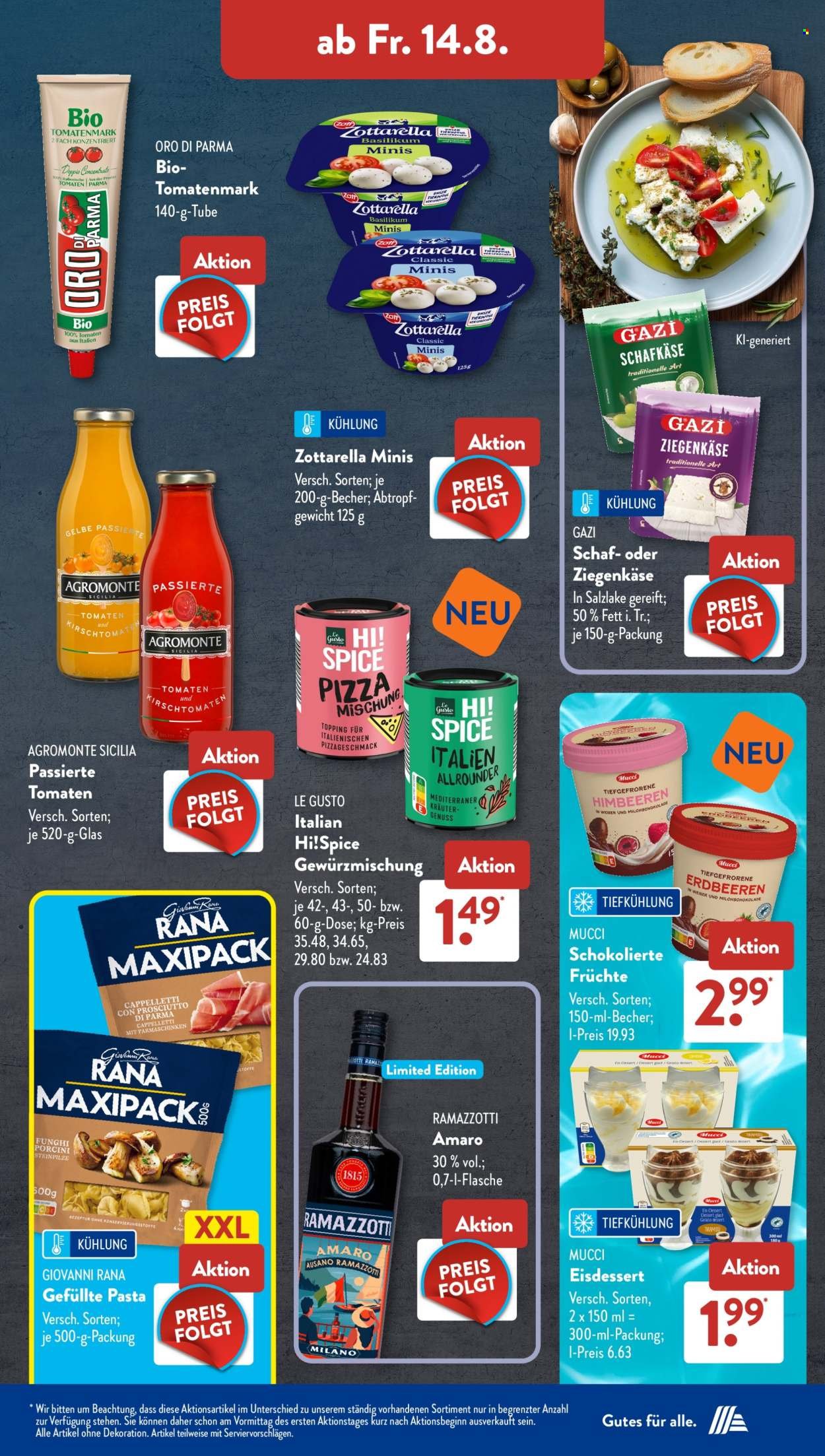 ALDI SÜD Prospekt - Italienische Woche
