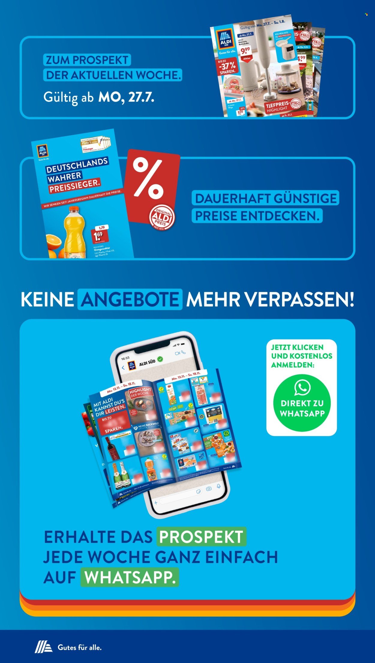 ALDI SÜD Prospekt - Italienische Woche