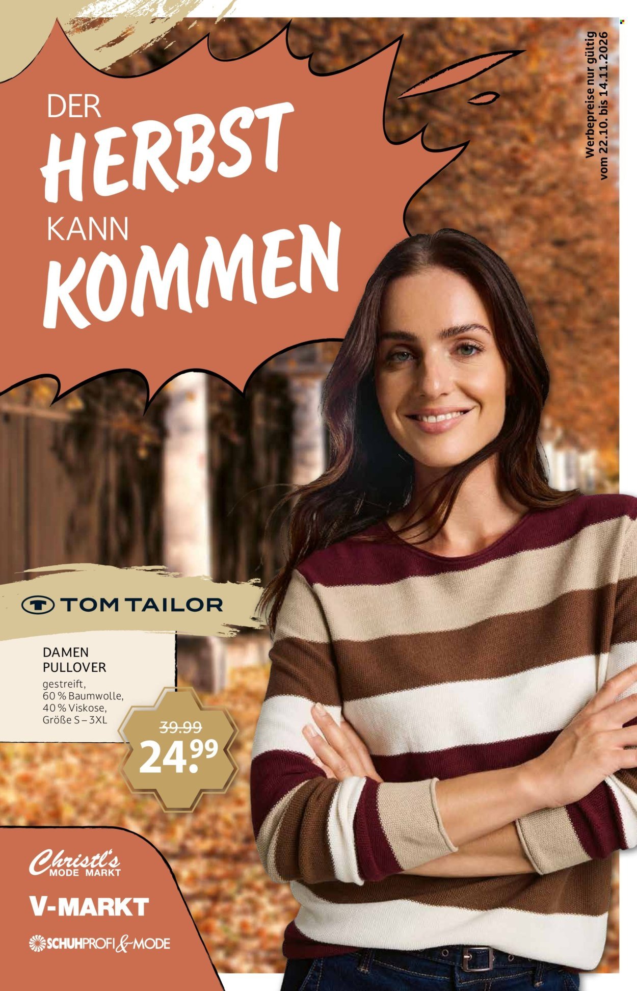 V-MARKT Prospekt - Modeprospekt Herbst