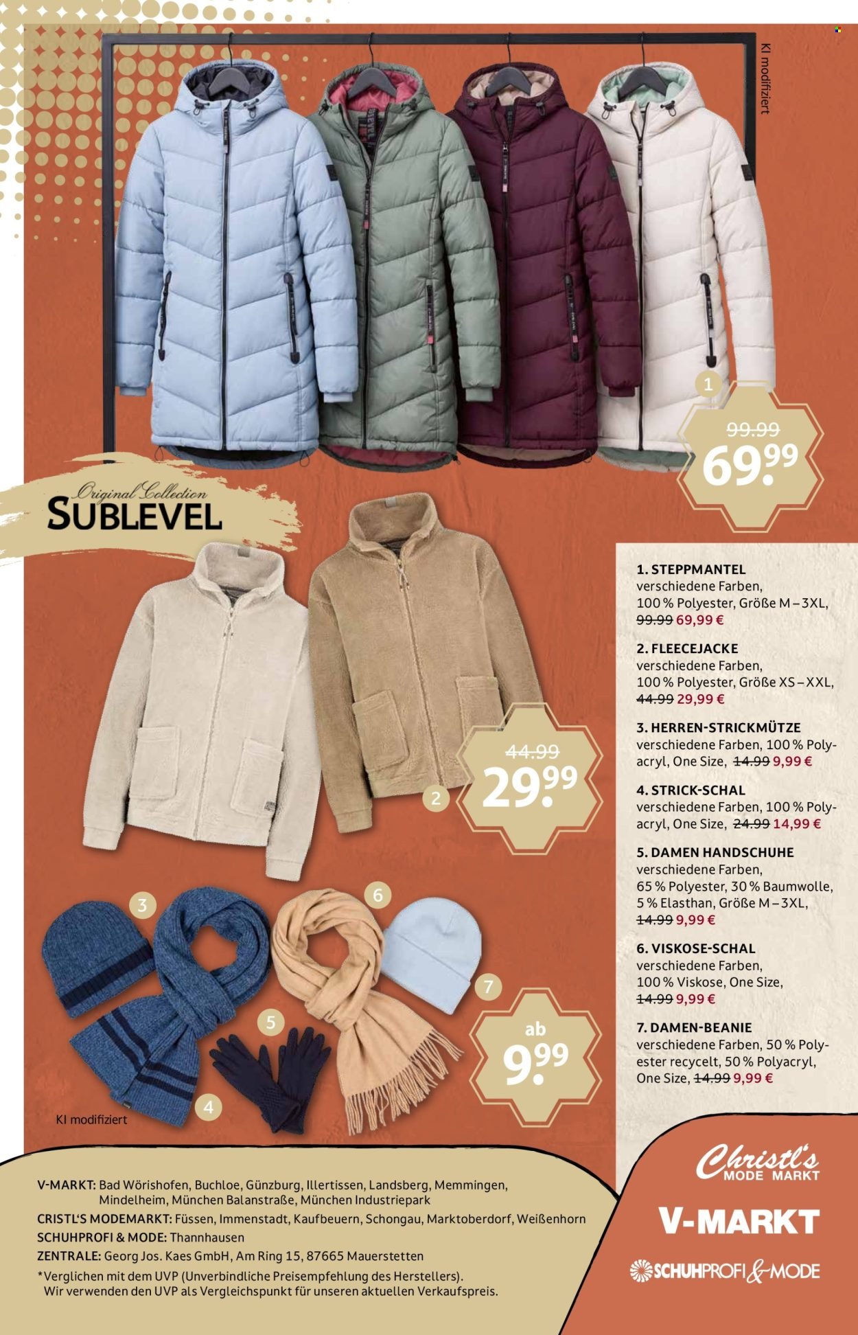 V-MARKT Prospekt - Modeprospekt Herbst