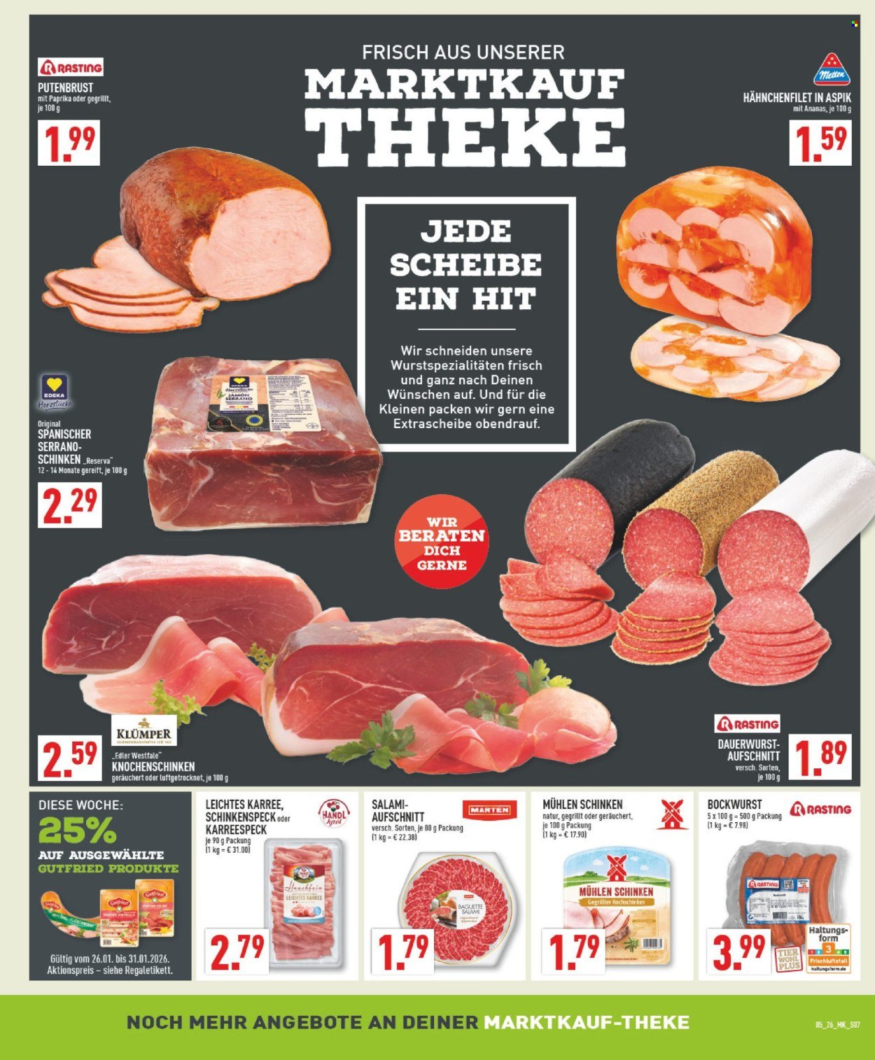 MARKTKAUF Prospekt - Ab Montag 26.01.2026