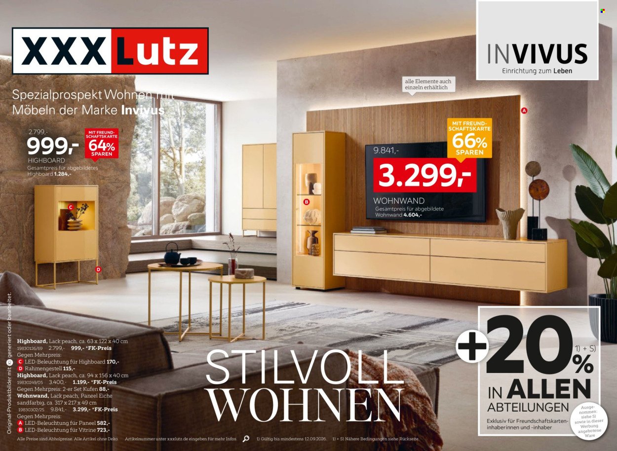 XXXLUTZ Prospekt - INVIVUS Spezial