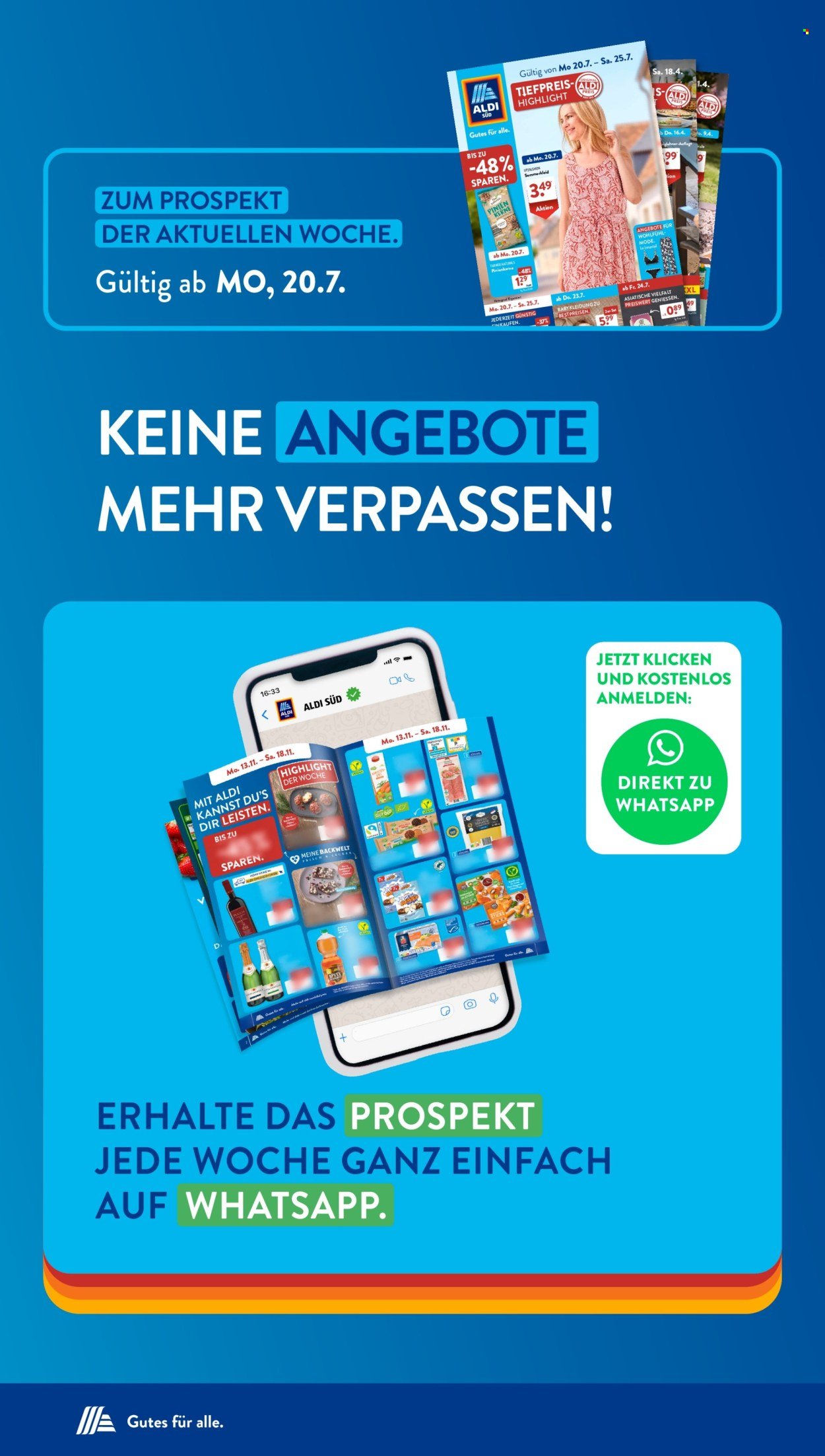 ALDI SÜD Prospekt - Ab Montag 3.08.2026