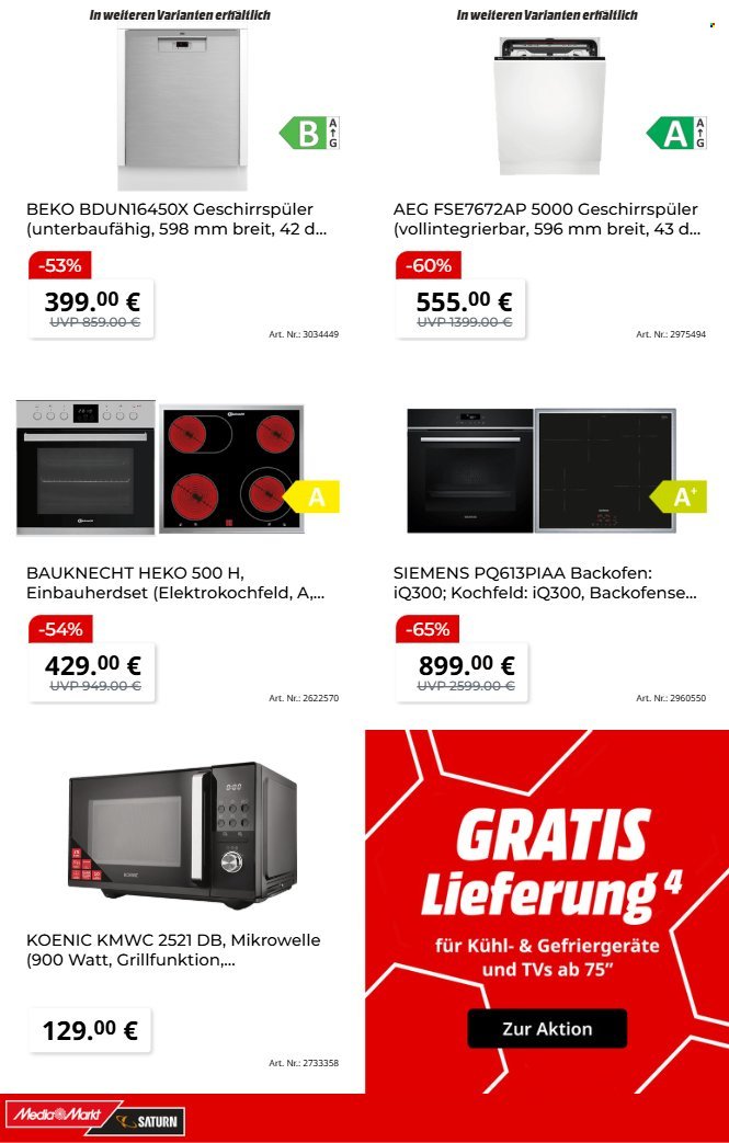 SATURN Prospekt - Ab Dienstag 21.04.2026 (2026-04-21 - 2026-04-30)