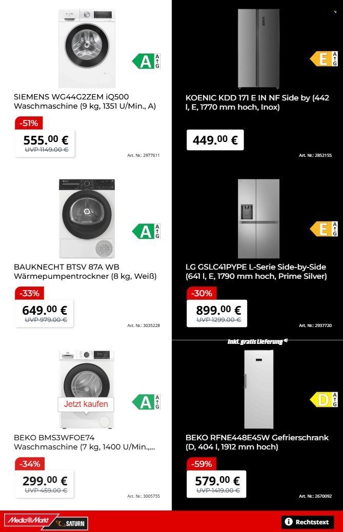 SATURN Prospekt - Ab Dienstag 21.04.2026 (2026-04-21 - 2026-04-30)