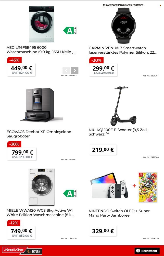 SATURN Prospekt - Ab Dienstag 21.04.2026 (2026-04-21 - 2026-04-30)