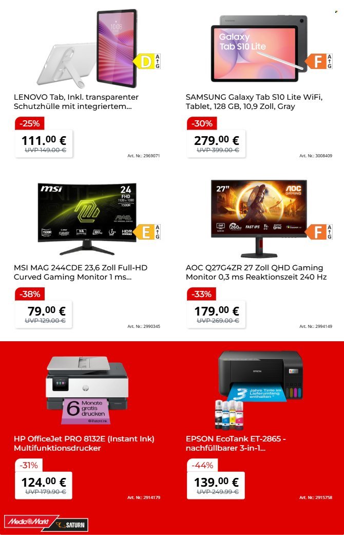 SATURN Prospekt - Ab Dienstag 21.04.2026 (2026-04-21 - 2026-04-30)
