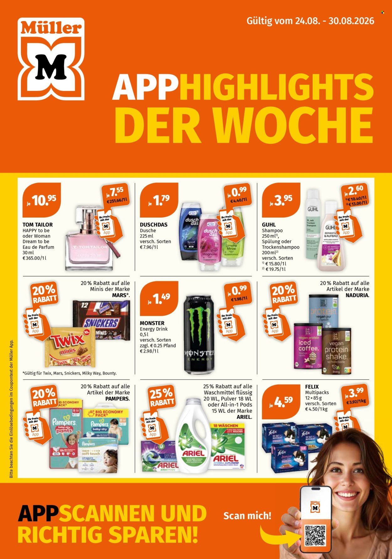 MÜLLER Prospekt - App Highlights der Woche