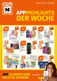 MÜLLER Prospekt - App Highlights der Woche