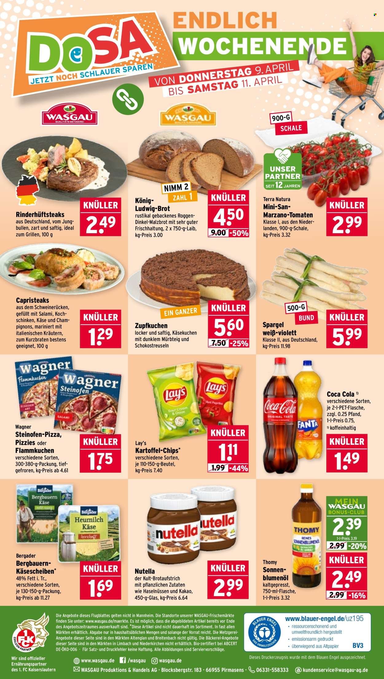WASGAU Prospekt - Ab Dienstag 7.04.2026
