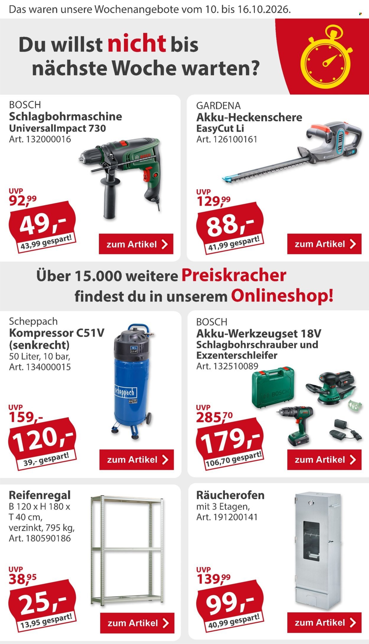 SONDERPREIS-BAUMARKT Prospekt - Ab Samstag 10.10.2026