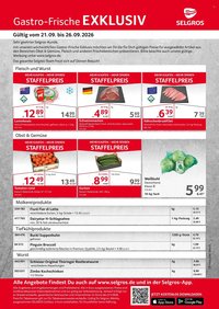 SELGROS Prospekt - Gastro Angebote