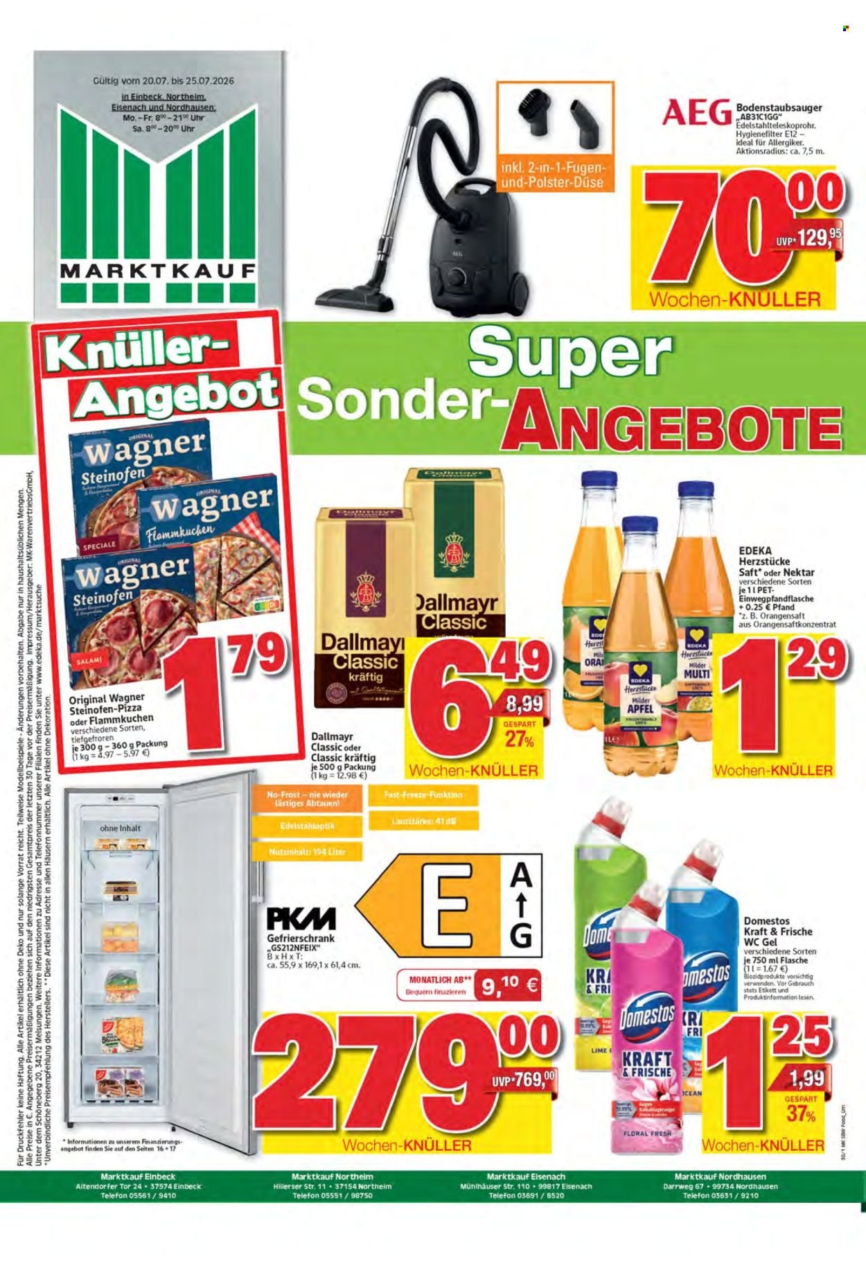 MARKTKAUF Prospekt - Ab Montag 20.07.2026